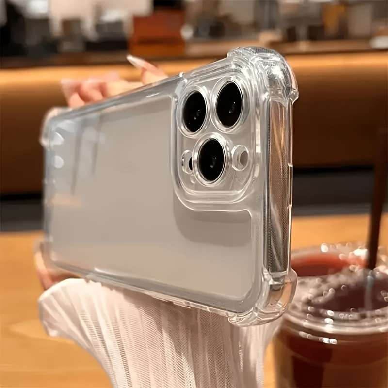 1Pc Transparent For iPhone 12 Pro Max High-End Clear Case