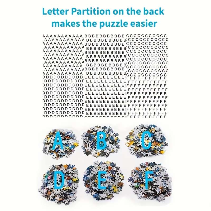 1000 Piece Mini Paper Jigsaw Puzzle