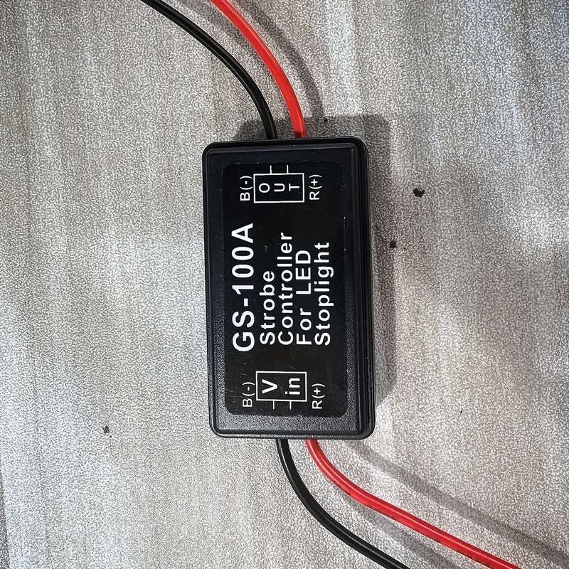 1pc 9-30V Flashing Strobe Blinking Controller Flasher Module for LED Brake Tail Stop