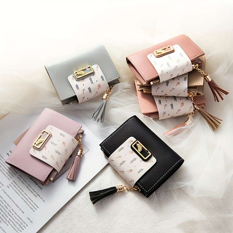 1pc A Stylish And Cute Minimalist Wallet for Women Perfect for a Japanese Girl Aesthetic Compact