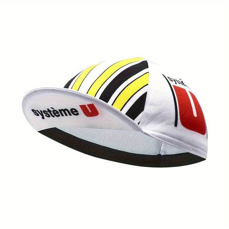1pc Retro Breathable Cycling Cap For Men Quick-Drying Mesh Bike Hat With Polyester Fiber Unisex