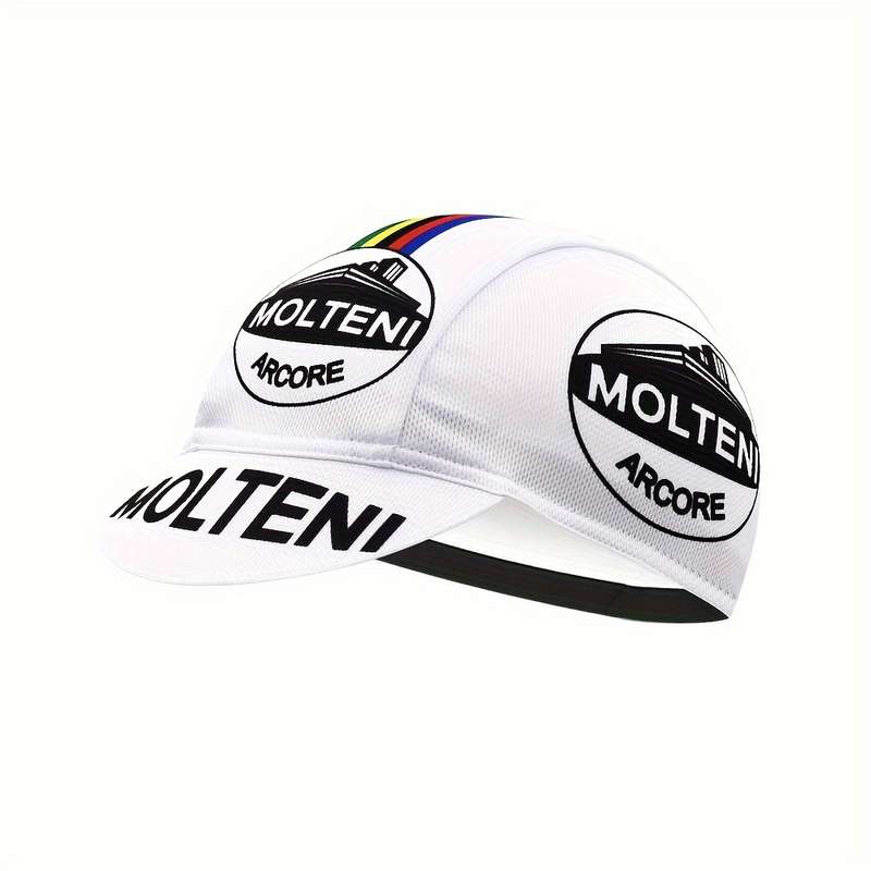 1pc Classic Retro Cycling Cap for Men Women Quick Dry Molteni Design Outdoor Sports Bike Hat H