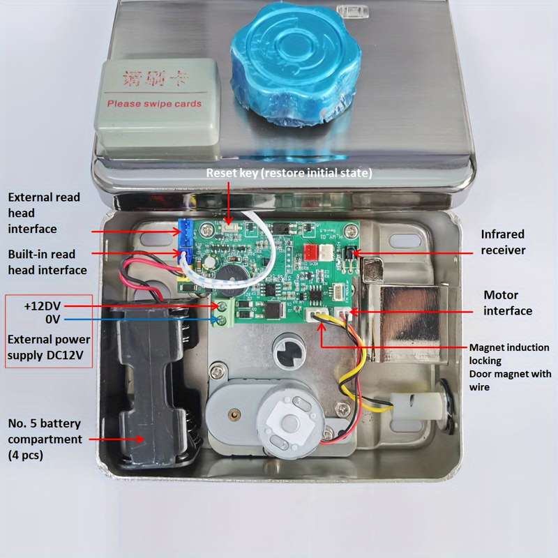 Lock Items Id Single Head Door Secure Mechanism 1Pc