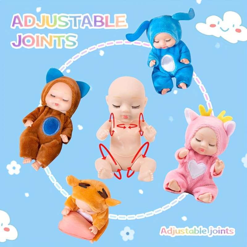 Toy Dolls Style Six Sleeping Dolls