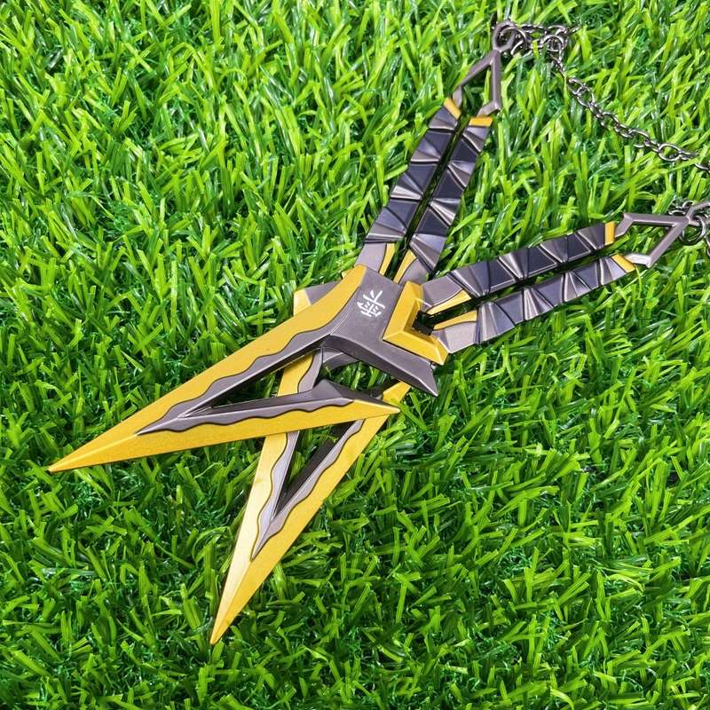 Toy Weapons Color 2Pcs  Yellow Size 6.3Inch  16Cm