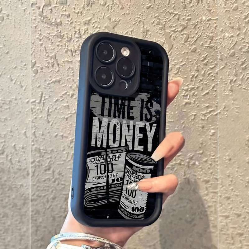 1Pc Black For iPhone 16 Plus Phone Case Phone Cover