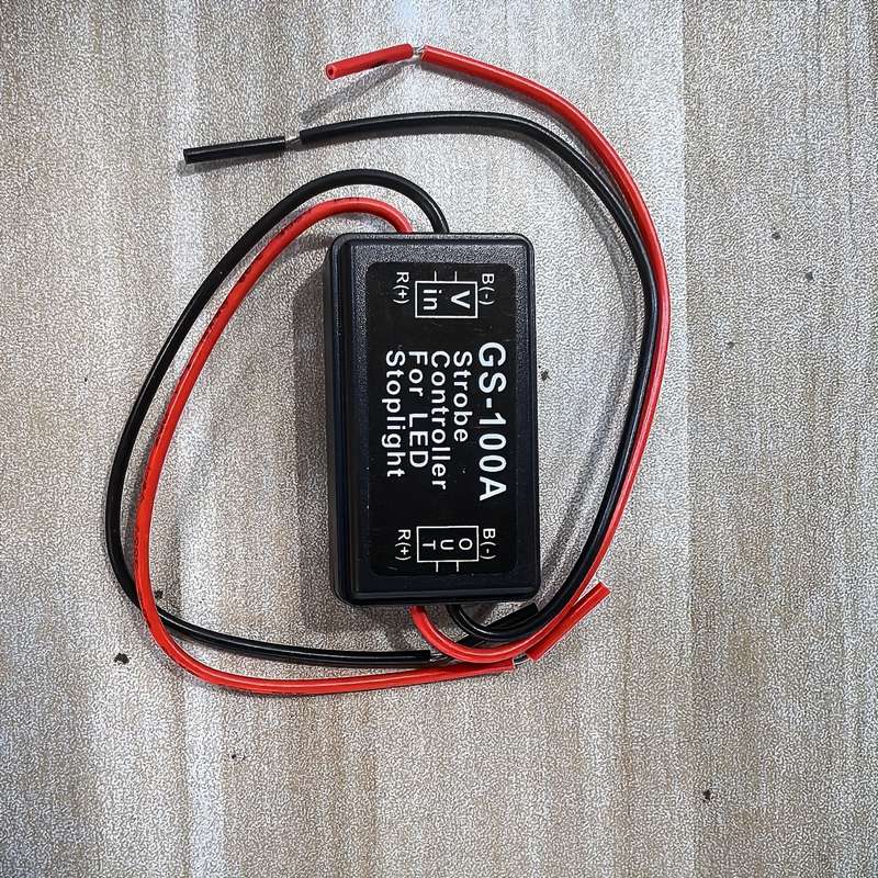 1pc 9-30V Flashing Strobe Blinking Controller Flasher Module for LED Brake Tail Stop
