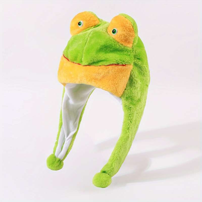 Winter Hat Color Frog Size Adjustable