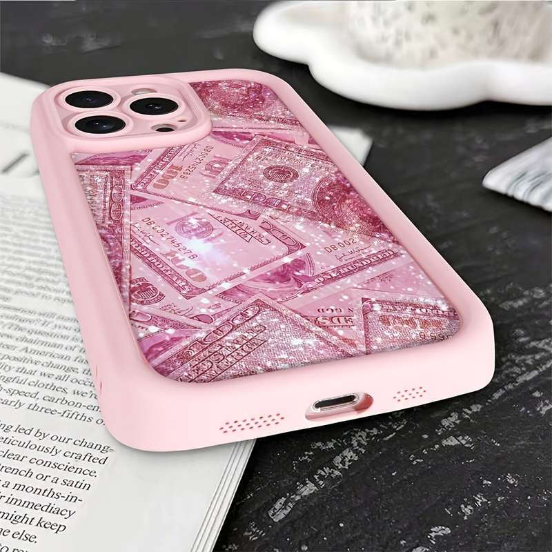 1Pc Pink Red For iPhone Xr Phone Case Phone Cover
