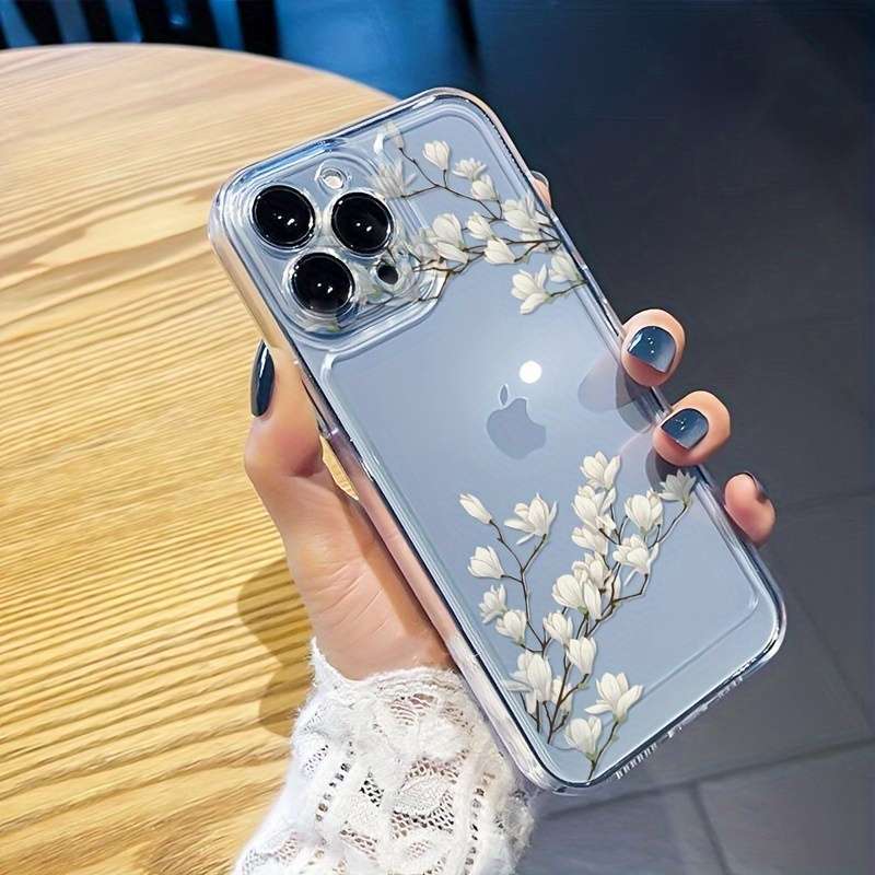 1Pc Transparent For iPhone 16 Plus Phone Case Phone Cover
