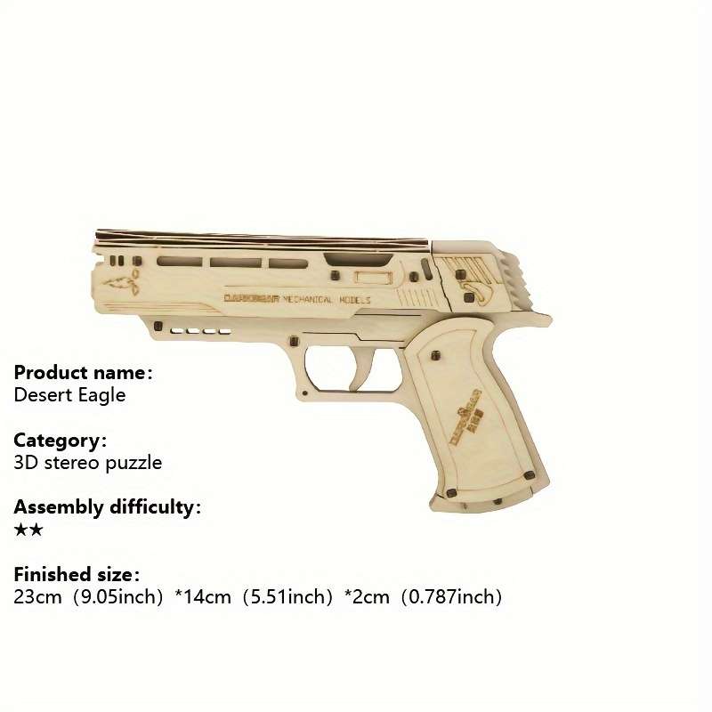 Toy Guns Model Desert Bird Five Shot Gun  Gift Box