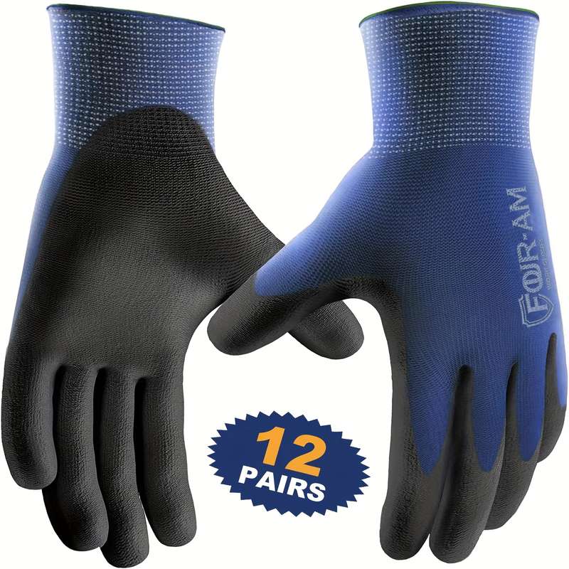 Work Gloves Size M Quantity 12 Pairs