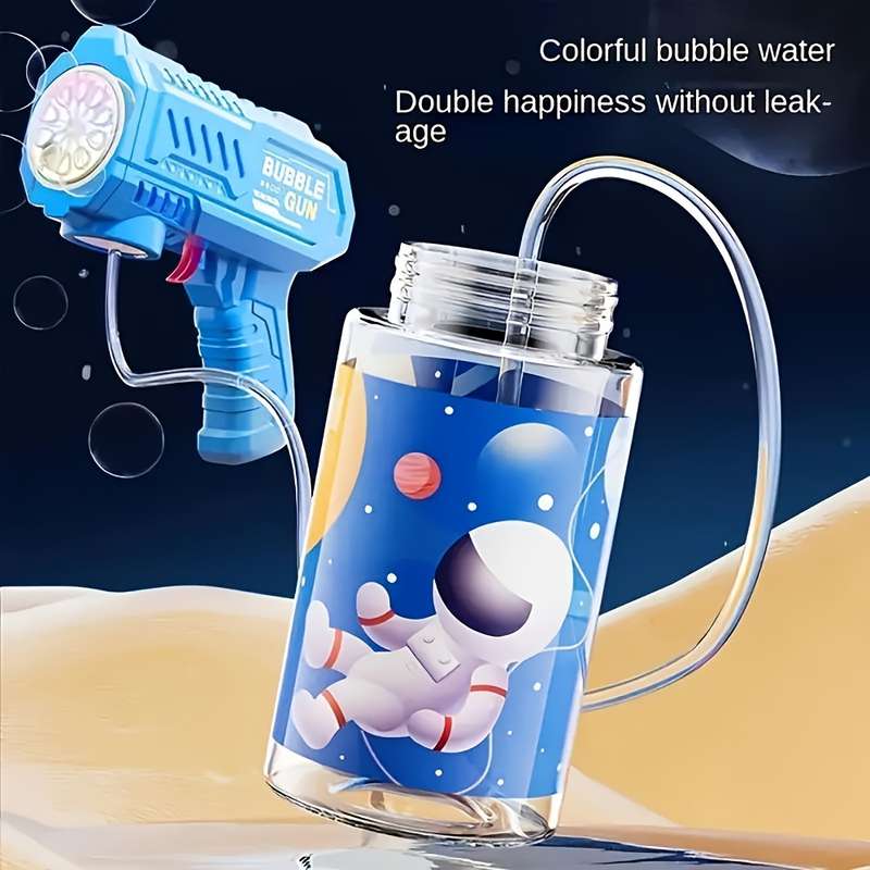Toy Guns Items Multi Hole Automatic Bubble Gun Light Pink