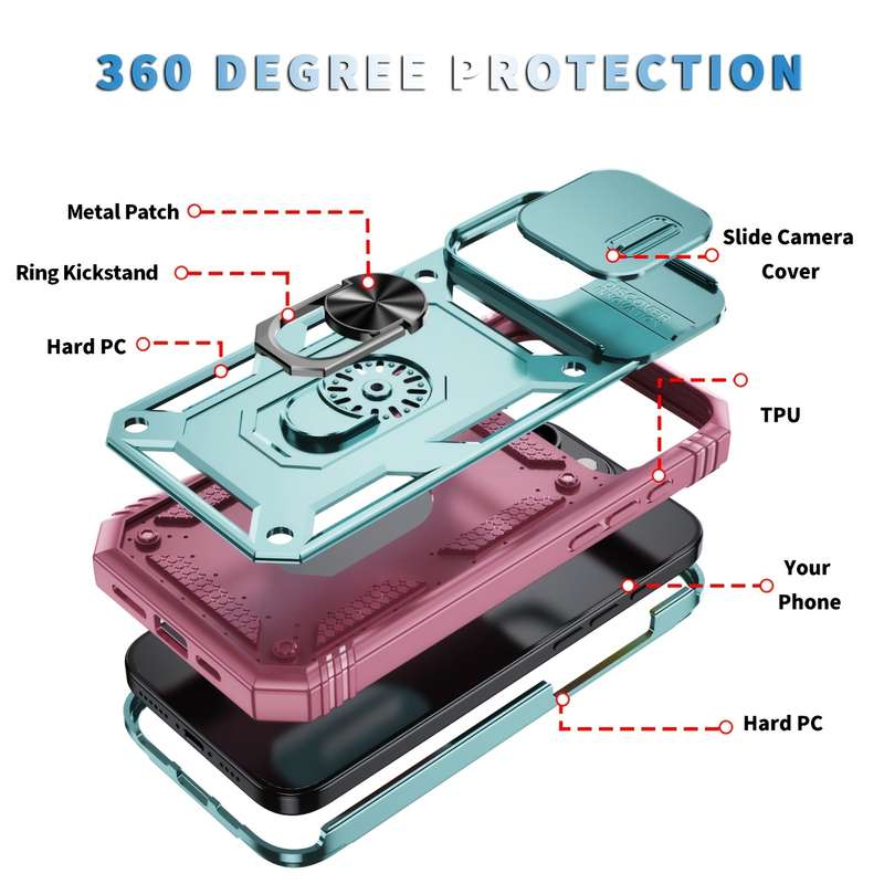 1Pc Red For iPhone 16 Pro Max Phone Case Phone Cover