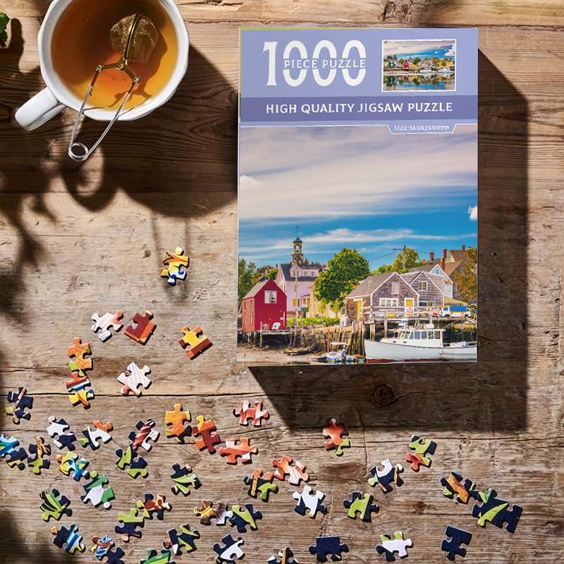 1000 Piece Paper Jigsaw Puzzle For Adultst Size 38x26cm 14.69x10.24in Home Decoration