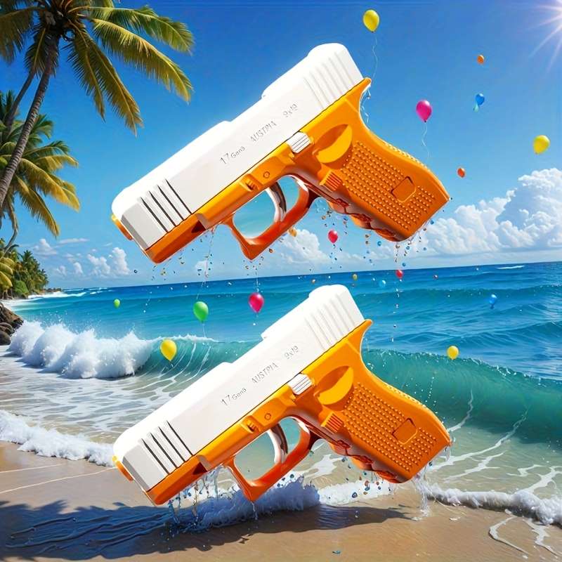 Toy Guns Items 2Pcs Orange
