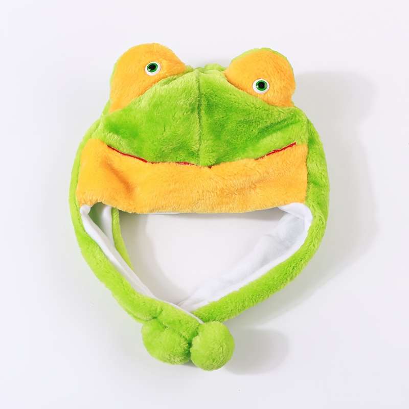 Winter Hat Color Frog Size Adjustable