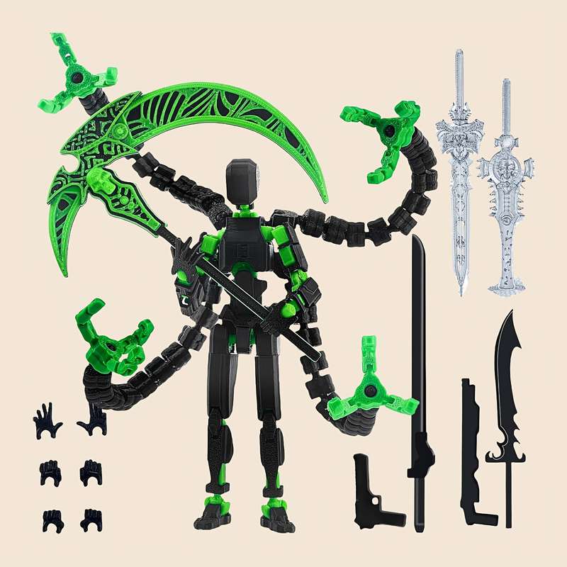 Toy Weapons Color Dark Green Color Size 13.97Cm
