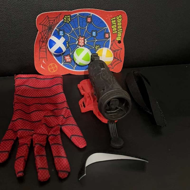Toy Weapons Style 1 Launcher  Add  1 Glove  Add  3 Inflatable Balls  Add  Target