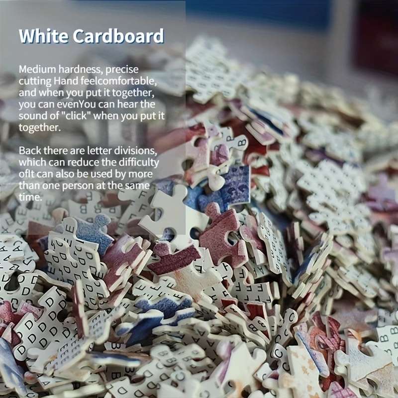 1000 Piece Paper Jigsaw Puzzle For Adults