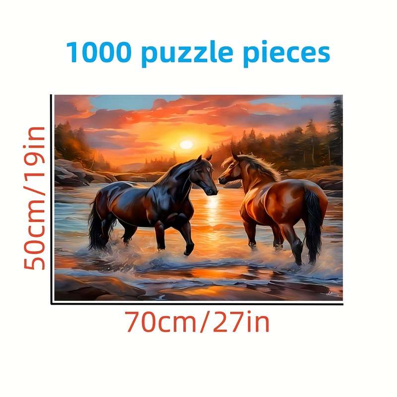 1000 Piece Paper Jigsaw Puzzle For Adults