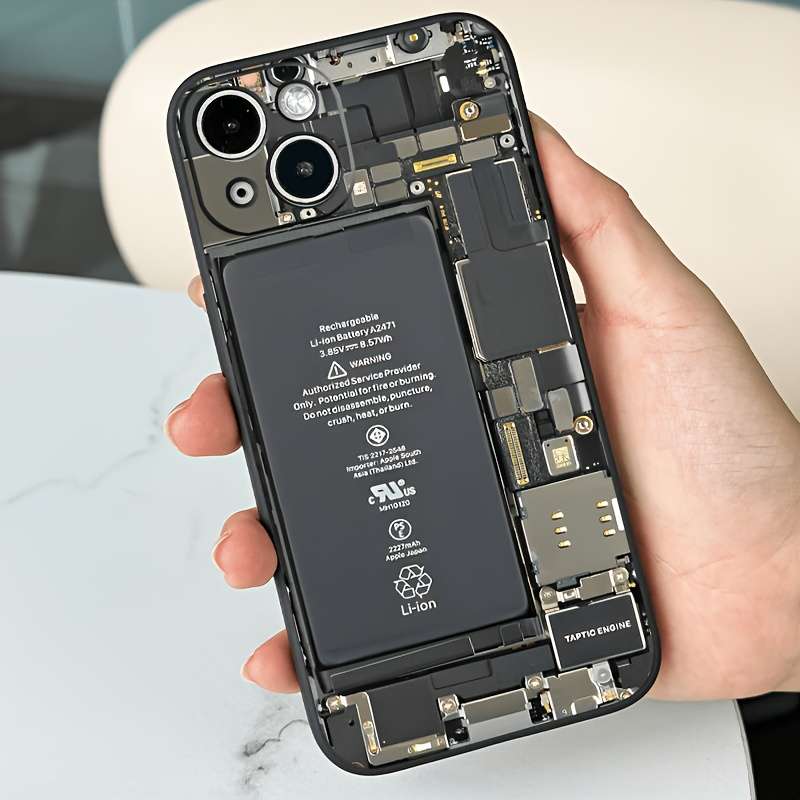 1Pc Black For iPhone 13 Pro Phone Case Phone Cover