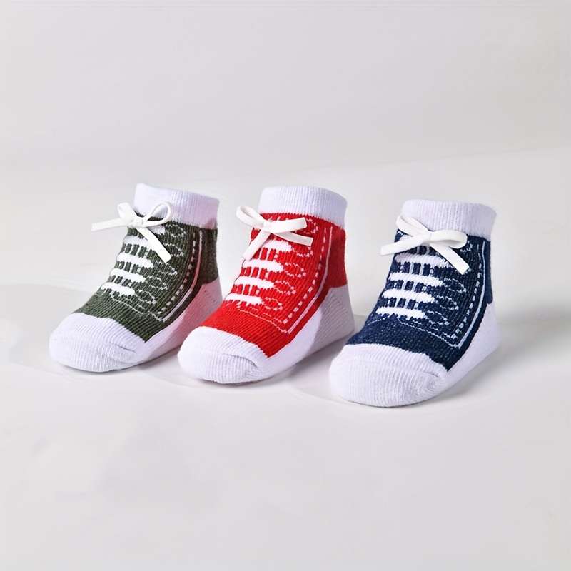 3 Pairs Mixed Colors S High Elastic Socks