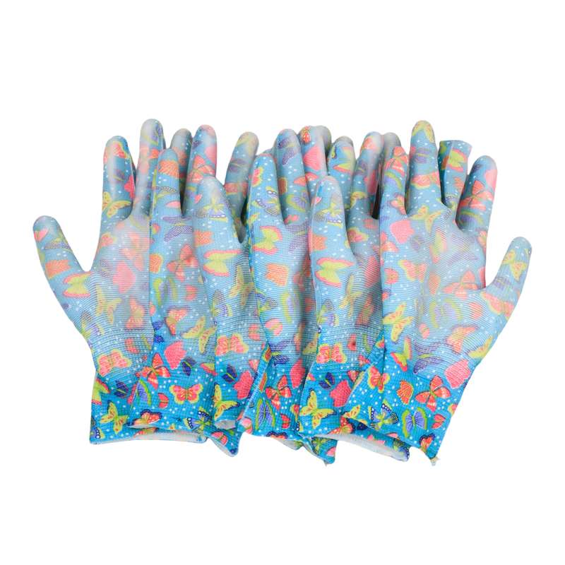 Work Gloves Items Thick Coating One Size Quantity 6Pcs 3Pairs