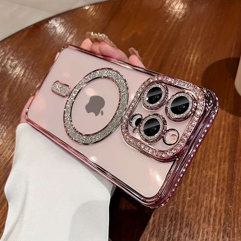 1Pc Black For iPhone 16 Pro Max Phone Case Phone Cover