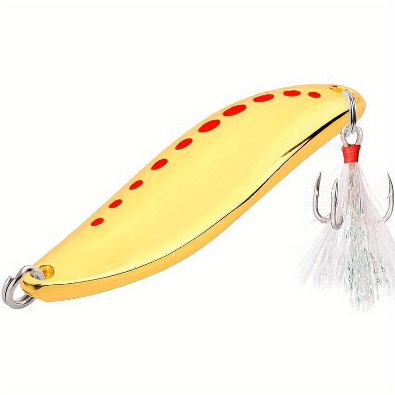 1pc 20g Metal Spinner Bionic Spoon Lure Trout Fishing Lure Sequin Hard Bait