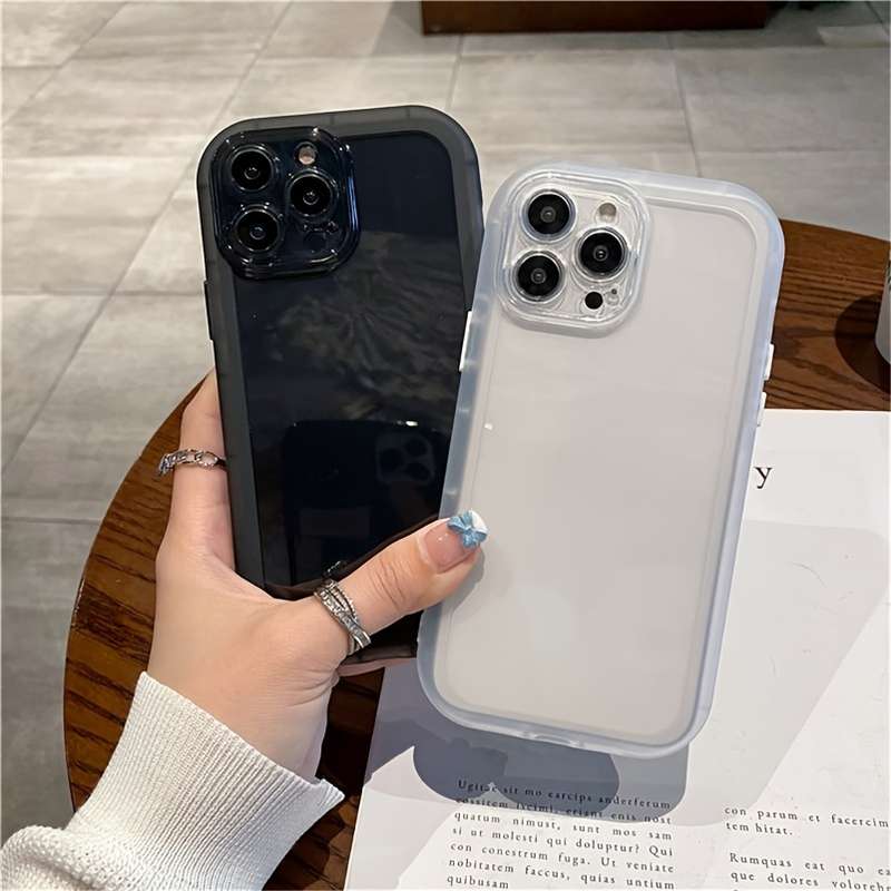 1Pc Transparent For iPhone 14 Plus Phone Case Phone Cover