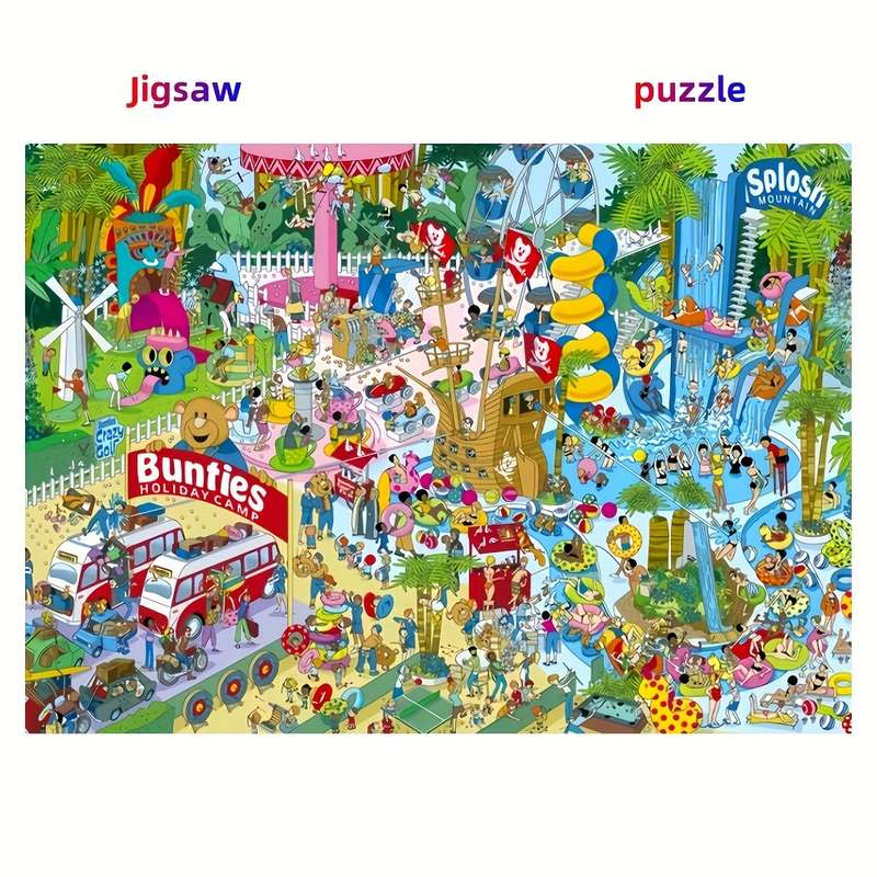 1000 Piece Paper Jigsaw Puzzle For Adults