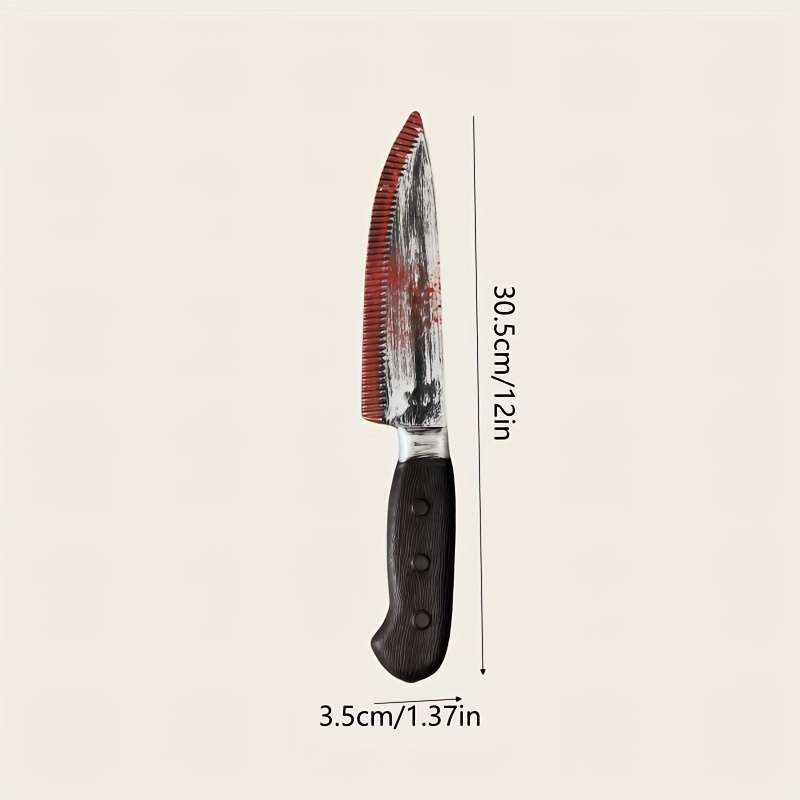 Toy Weapons Color With Blood Dagger Material Plastic