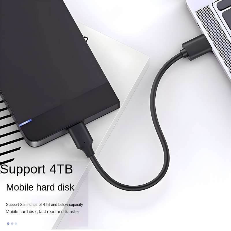 1pcs High Speed ??Usb 3.0 Data Transfer Cable For Mobile Hard Drive Am To Microb Connector 5Gb