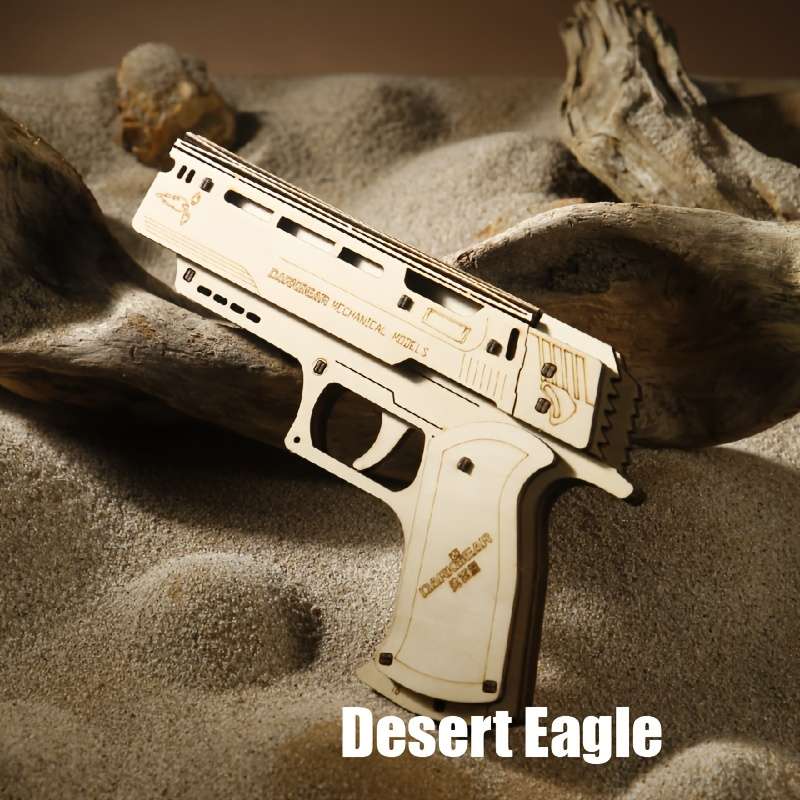 Toy Guns Model Desert Bird Five Shot Gun  Gift Box