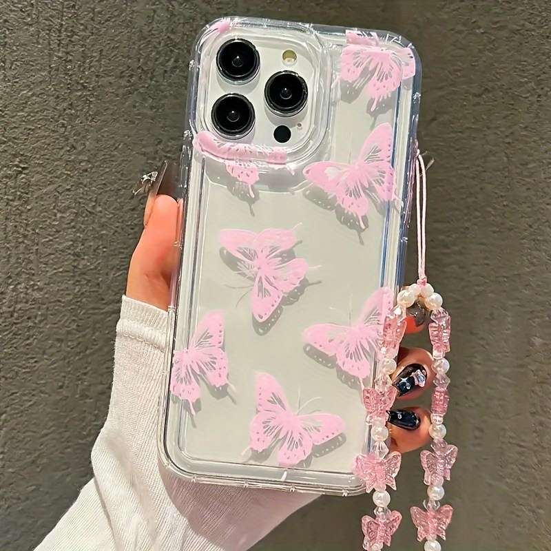 1Pc Transparent White For iPhone Xr Phone Case Phone Cover