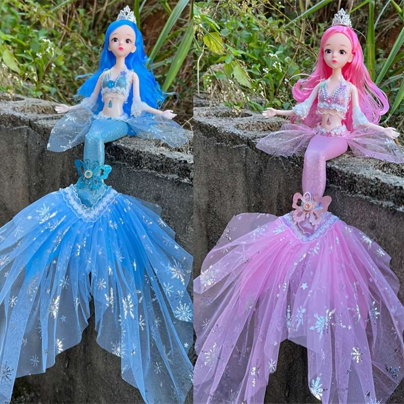 Toy Dolls Items 2pcs purple Add pink