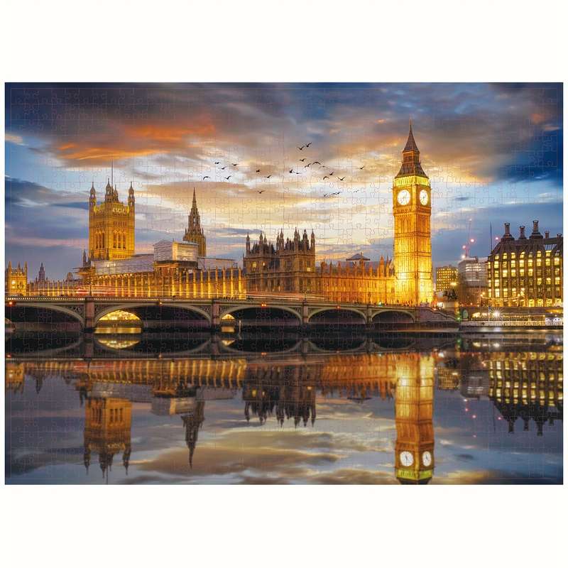 1000 Piece Mini Paper Jigsaw Puzzle