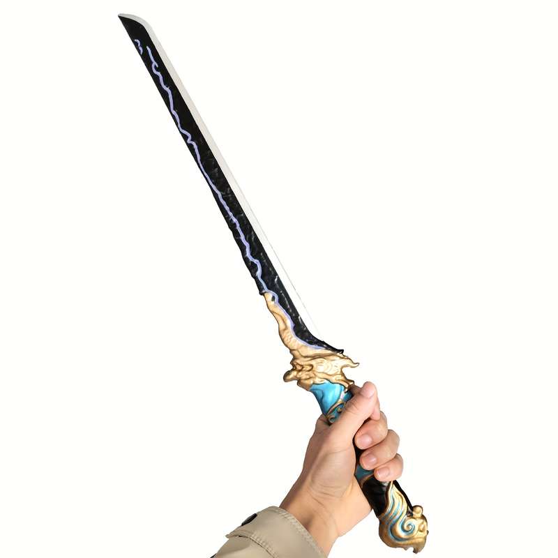 Toy Weapons Items Black Sword With Sheath