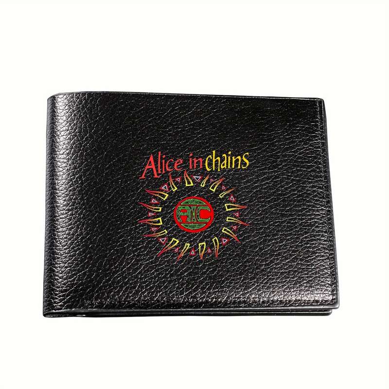 1pc Men's Faux Leather Simple Style Wallet Multifunctional Short Bifold Coin Purse with Card H