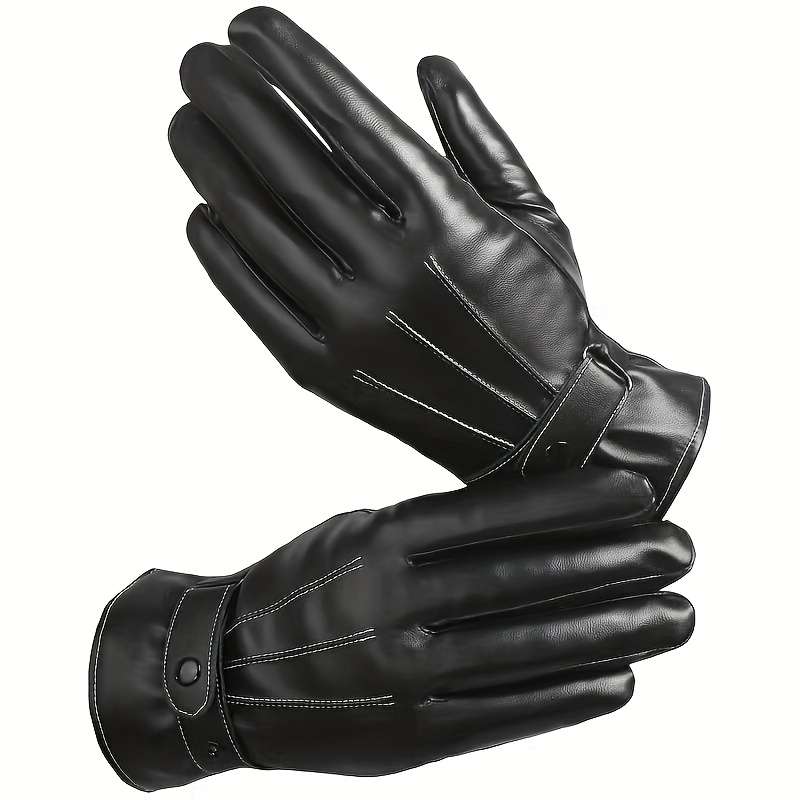 Winter Gloves Color Black