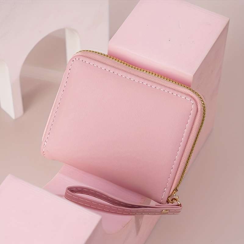 1pc Women's Coin Wallet 2025 New Embossed Large Capacity Bank Card ID Card Holder Fashionable Multi