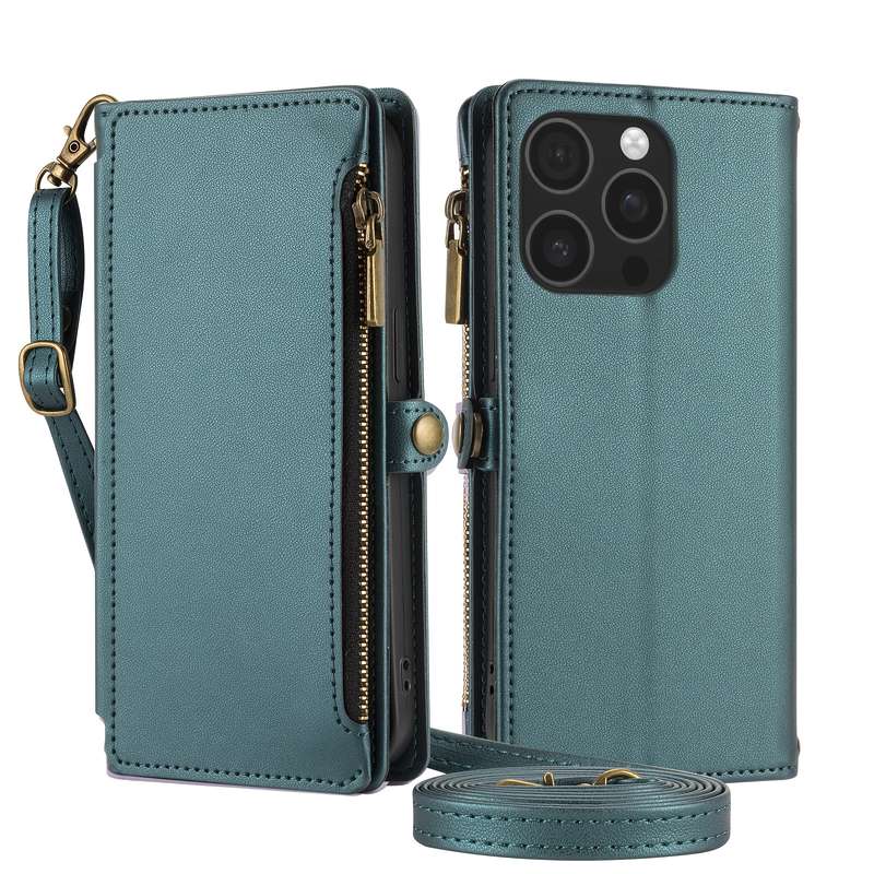 1Pc Black For iPhone 7 Plus 8 Plus Wallet Style Multi Card Slot Phone Case