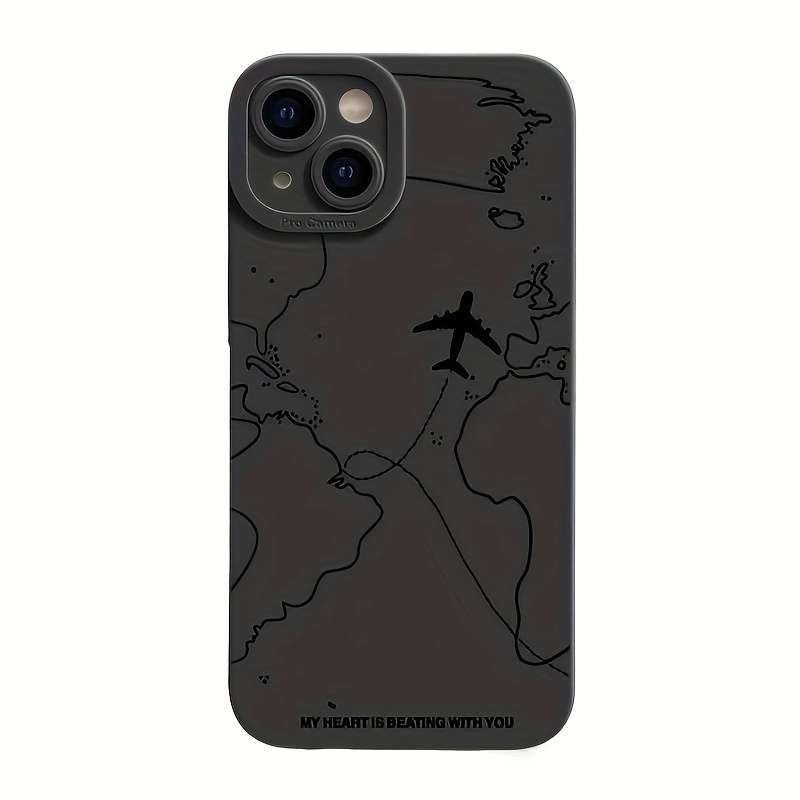 1Pc Black For iPhone 11 Phone Case Phone Cover
