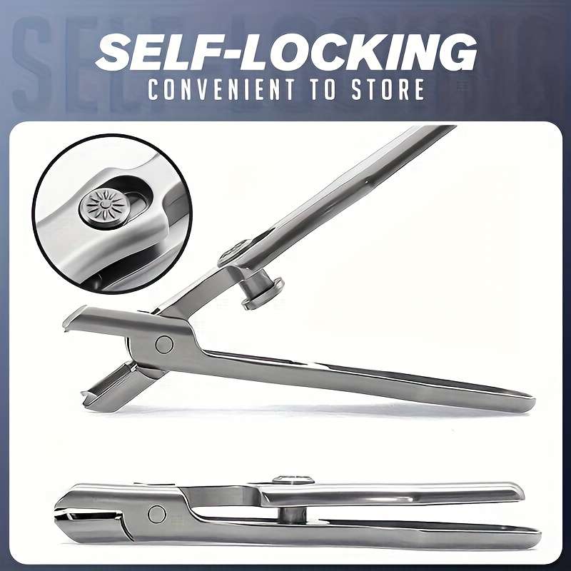 1pc Stainless Steel Wide-Jaw Nail Clippers Super Sharp and Durable Ideal for Thick and Long N