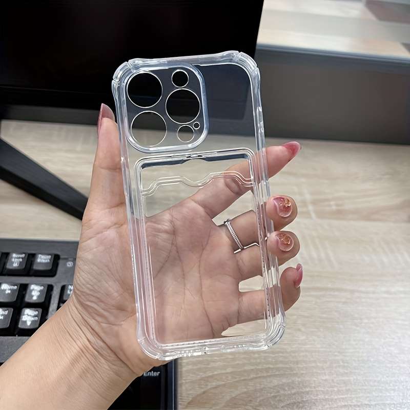 1Pc Transparent For iPhone 7 Plus 8 Plus Phone Case Phone Cover
