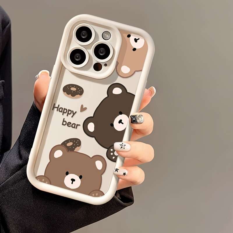 1Pc Ivory White For iPhone 16 Pro Max Phone Case Phone Cover