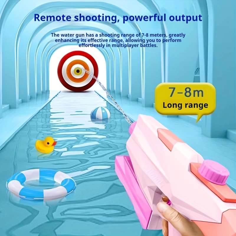 Toy Guns Color Large Capacity Pull Out Water Gun   Pink
