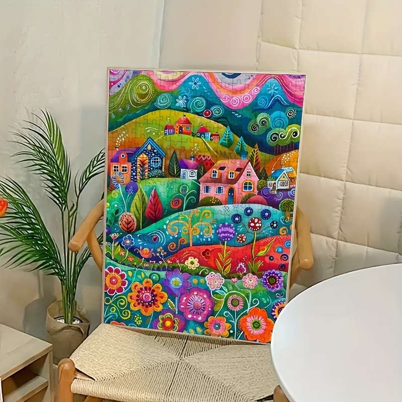 1000pcs Jigsaw Puzzle High Difficulty Giant Jigsaw Puzzle High Quality Thick And Du