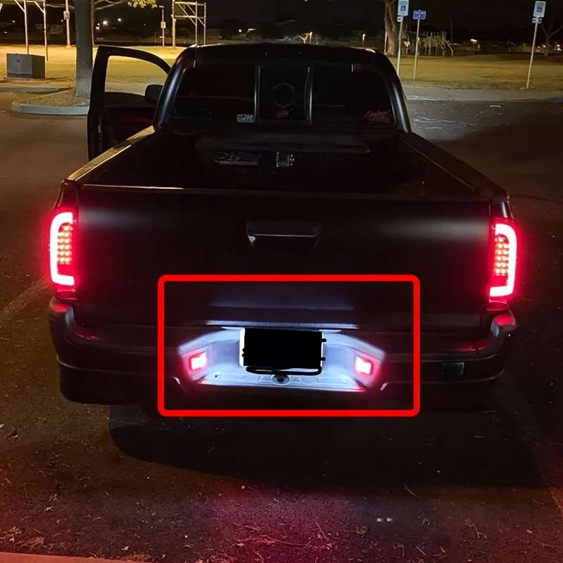 2pcs Suitable for LED License Plate Lights for 12-24V Easy To Install and Portable C